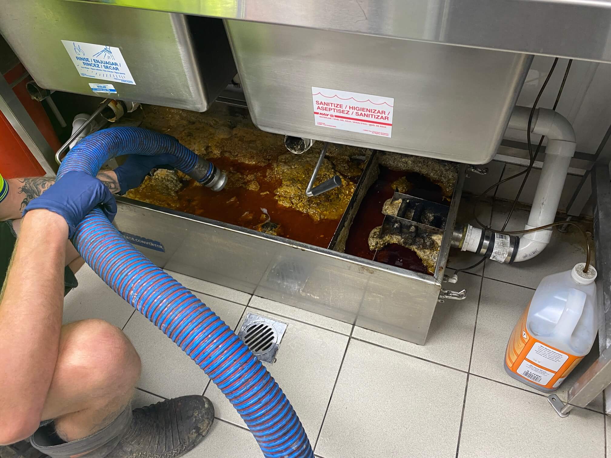 Grease Trap Cleaning in Harlingen